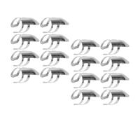 Levemolo 2 Sets Stainless Steel Guitar Finger Picks and Ukulele Thumb Covers with Storage Box, Finger Protectors for Banjo, Bass, and Classical Guitar Players