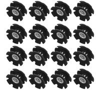 Levemolo 20pcs Cycling Bike Fork Nut Set Star Nut Fork Bicycle Steel and Plastic Material Ensuring a Secure Connection and Nice Fit for Bicycles and Mountain Bikes