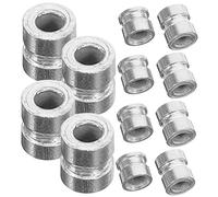 Levemolo 20Pcs Guitar String Beads Metal Bridge Pins Beads Guitar String Accessories