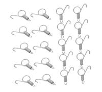 Levemolo 20pcs Heavy Duty Cage Spring Hooks for Pet Animal Enclosures Easy Installation Stable Door Latch Replacement for Birds and Small Pets