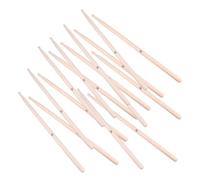 Levemolo 20pcs Maple Drum Sticks 5a with Non-slip Design and Good Working Performance Synthetic Material Drumsticks for Students and Musicians