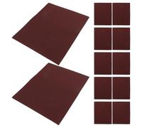 Levemolo 20pcs Pet Bird Sandpaper Gravel Paper Claw and Beak Trimming Abrasive Pad Easy Installation Bird Cage Liner for Parrot