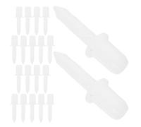 Levemolo 20pcs Shutter Replacement Pins Louver Repair Kit for Window Shutters Easy Installation DIY Maintenance Accessories with Stable Plastic Pins for Plantation Blinds