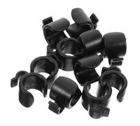 Levemolo 20Pcs Versatile Cable Clip Mic Stand Cable Holder and Phone Stand Clamp for Live Streaming and Recording Plastic Design for Organizing Cables Stands and Tripods