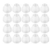 Levemolo 20pcs White Non-stick Pen Bushings Made of Sturdy Pe Material for Pen Turning, Does Not Deform and Saves Cleaning Time, for Pencil Turning Kit and Woodworking Projects