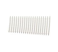 Levemolo 20pcs Wide Cupronickel Fret Wire for Electric Bass Guitar Copper Nickel Alloy Replacement Silver for Musicians and Luthiers