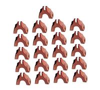 Levemolo 21pcs Wooden Guzheng Bridges for Musical Instrument Accessories Professional Guzheng Pillars for Players Enhance Sound Quality during Practice Sessions