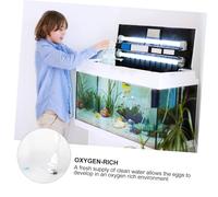 Levemolo 2pcs 50mm Fish Hatchery Incubator Egg Tumbler Mouth-brooding Fish Breeding Aquarium Hatching Device Suitable for Cichlids and Mouthbrooder Species Random Color