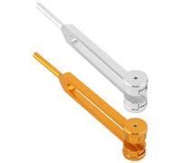 Levemolo 2pcs Aluminum Alloy Tuning Forks for Ear Cleaning Sound Therapy Adults Earwax Removal Tool