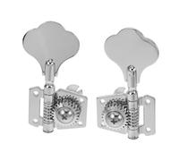 Levemolo 2pcs Bass String Tuning Pegs Machine for Electric Guitar High Stability Replacement Accessories for Musicians and Guitarists
