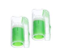 Levemolo 2Pcs Bee Queen Marker Bottle Lightweight Plastic Cage Safe Catching and Efficient Marking Tool for Beekeepers Essential Beekeeping Equipment for Quick Queen Identification