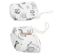 Levemolo 2pcs Bottle Sleeve Bottle Protector with Lamb Cashmere Cotton Material Cartoon Patterns Anti-Falling and Damage Protection for Daily Life Feeding