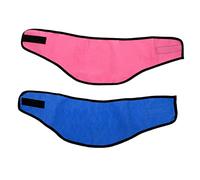 Levemolo 2Pcs Dog Cooling Towel Lightweight Breathable Ice Scarf for Hot Weather Summer Cooling Collar for Dogs and Cats for Outdoor Play and Rest Blue and Pink Dot