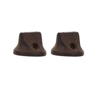 Levemolo 2pcs Ebony Erhu Using Bridge Erhu Bridges Musical Instrument Parts for Chinese Lovers