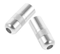 Levemolo 2pcs Guitar Pickup Endpin Jack Housing Cover Acoustic Guitar Jack Accessories Socket Replacement