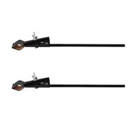 Levemolo 2pcs Laboratory Beaker Clamp Holder Iron Ring Stand Adjustable Support Tool for Holding Beakers in Biology Labs with User-Friendly Design