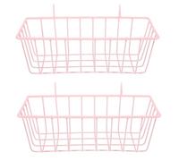 Levemolo 2pcs Metal Small Animal Hay Feeder for Rabbits and Guinea Pigs with Open Access Design, Versatile Placement, Iron Material for Indoor Cages on The Go Feeding