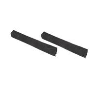 Levemolo 2pcs Oxford Fabric Clarinet Storage Bags in Black, Portable and Waterproof Drawstring Bags for Mini Saxophone and Clarinet Protection, Simple Style Instrument Storage Solution