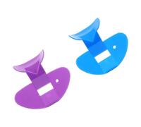 Levemolo 2pcs Plastic Nose Flutes for Beginners Breath Control Training and Accelerate Learning with Nose Training Whistle Exercises for Music Class Practice and Speech Improvement