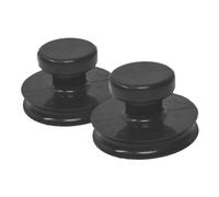 Levemolo 2pcs Rubber Cups for Singing Bowls Secure Meditation Bowl Handles Easy to Use Compatible for Yoga and Prayer Sessions
