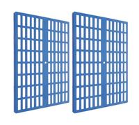 Levemolo 2Pcs Small Animal Floor Mats Durable Pet Mat for Bunny and Hamster Cages Versatile and Easy to Clean for Indoor Rabbit Hutch and Living Spaces