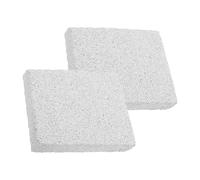 Levemolo 2pcs Small Pet Lava Stone Grinding Pads for Nail Care and Teeth Chewing, Guinea Pig Cage Accessories and Bunny Scratch Boards for Gerbil, Hamster, Ferret, Hedgehog Foot Care