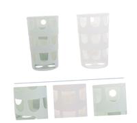 Levemolo 2pcs Small Plastic Hay Rack Feeder for Guinea Pigs Rabbits and Chinchillas Large Capacity Anti-waste Grass Dispenser with Smooth Edges to Prevent Biting and Promote Clean Feeding