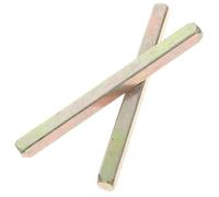 Levemolo 2pcs Spare Door Handle Square Drive Spindle Bar 75mm Straight Spindle for Antique Style Door Hardware Replacement Knob Accessory for Interior Universal Fit Lock Part