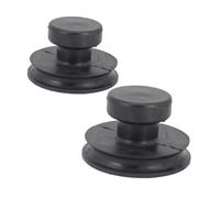 Levemolo 2pcs Suction Handle for Singing Bowls Rubber Lifter Tool for Meditation and Sound Healing Compact and Durable Buddha Sound Bowl Accessory