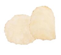 Levemolo 2pcs Synthetic Leather Drum Covers for Hand and African Drums Resistant to Impact and Improve Overtone Percussion Accessories for Drummers