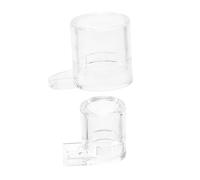 Levemolo 2pcs Tiny Water Bowl Ant Feeding Containers Reliable Liquid Feeder Station for Small Animals Compact Acrylic Design for Indoor Use and Pet Hydration