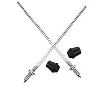 Levemolo 2pcs Tom Drum Stand Metal Holder for Percussion Instruments Easy to Install Drum Accessory for Stability