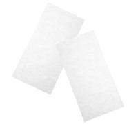 Levemolo 2pcs White Guitar Headstock Overlay Sheets Set, Natural Imitation Inlay Material for Electric and Bass Guitar Fingerboard Decoration and Repair