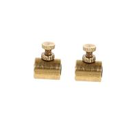 Levemolo 2pcs Wolf Tone Mute Wolf Note Suppressors Instrument Part Violin Hum Practice Mute for Violin Practice Notes