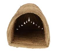 Levemolo 2pounds Straw Woven Nest for Small Pets Natural and Safe Sleeping House for Hamsters Chinchillas and Chickens Provides Warmth Winter and Coolness Summer Easy to Clean and Maintain