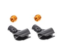 Levemolo 2sets Microphone Arm Desk Mount Stand Shockproof Clips Sturdy Desktop Mic Bracket