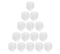 Levemolo 300pcs Kitchen Sink Filter Bags White Gauze Disposable Use Practical Sink Strainer Mesh Bags for Drain Garbage Filter Net to Prevent Clogging