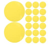 Levemolo 30pcs Warm Yellow Ambient Lighting Gel Filters for LED Ceiling Spotlights Pet Material Colour Correction Film Discs with Universal Compatibility for Living Room Ambient Lighting