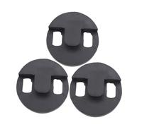Levemolo 3pcs Cello Mute Round Cello Silencer Sound Quietener Violin Practice Mute Noise Reduction Noise Dampener Practice Sound Reducer Rubber Black