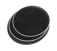 Levemolo 3pcs Double Layer Mesh Drum Silent Replacement Drum for Quiet Practice Suitable for Practical Design