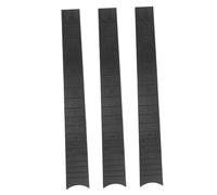 Levemolo 3pcs Headless Guitar Neck Replacement Durable Abs Fingerboard for Folk Guitar and Ukulele Easy Installation Exceptional Stability and Performance