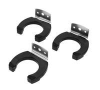 Levemolo 3pcs Mic Hook Holder Wall Mount Microphone Hanger Hook for Ktv Supply for Microphone Storage Rack in Home Studio