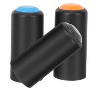 Levemolo 3pcs Microphone Tail Cover Battery Cap Screw Cover for Wireless Mic Microphone Accessory Replacement Plastic for Mic