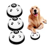 Levemolo 3pcs Pet Training Bells for Dogs and Cats Easy Use Press Bell for Potty Training and Communication Lightweight Design for Indoor and Outdoor Use