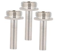 Levemolo 3Pcs Trumpet Connecting Rods Stainless Steel Piston Stem for Trumpet Valve Replacement, Sturdy Anti-Rust Rods Easy to Clean