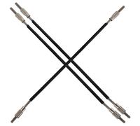 Levemolo 3pcs Violin Tailgut Steel Wire Cord Tension Replacement Accessories for Violin with Strength and Natural Sound Preservation