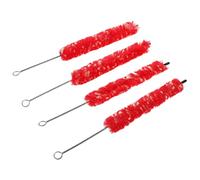 Levemolo 4 Pcs Plush Clarinet Brush Cleaning Tool Accessory for Woodwind Instrument Inner Cleaning and Drying, Practical Clarinet Cleaner Brush Stored inside Or outside Instrument Random Random Color