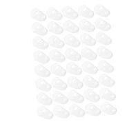 Levemolo 40pcs Guitar Fingertip Protectors Silicone Guards for Ukulele Thumb Cover Support Gel Covers s