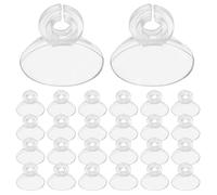 Levemolo 45pcs Aquarium Heater Suction Cups Suckers - Tubing Holder Clips for Fish Tank Heating Rod Plant Decoration Aquarium Accessory Parts