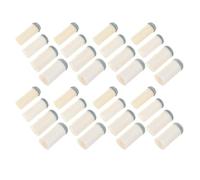 Levemolo 48pcs Replacement Snooker Cue Tips for Billiard and Pool Cues Plastic Pool Stick Tips Replacement Kit with Secure Attachment Suitable for Training and Pregame Sessions 4 Sizes 9mm